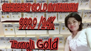 WHERE TO BUY CHEAPEST GOLD TAIWAN || ZHONGLI GOLD