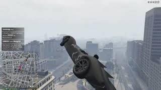 GTA 5 online oppressor griefer learns not to mess with the scramjet