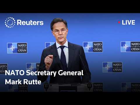 LIVE: NATO's Rutte holds press conference ahead of defense ministers meeting