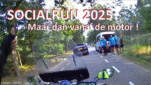 Socialrun 2025 Als motorbegeleider