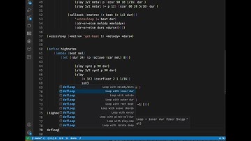 Out of this world  // Extempore Livecoding Algorithmic Music