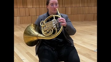 Extended Techniques for Horn #6: Timbral Trills