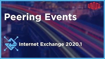 Peering Events in Equinix Internet Exchange 2020.1