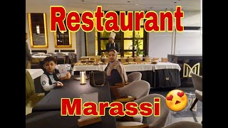 فطور دايزو الكلام 👍🏻😍وأكبر buffet شفتو ف restaurant marassi à marina