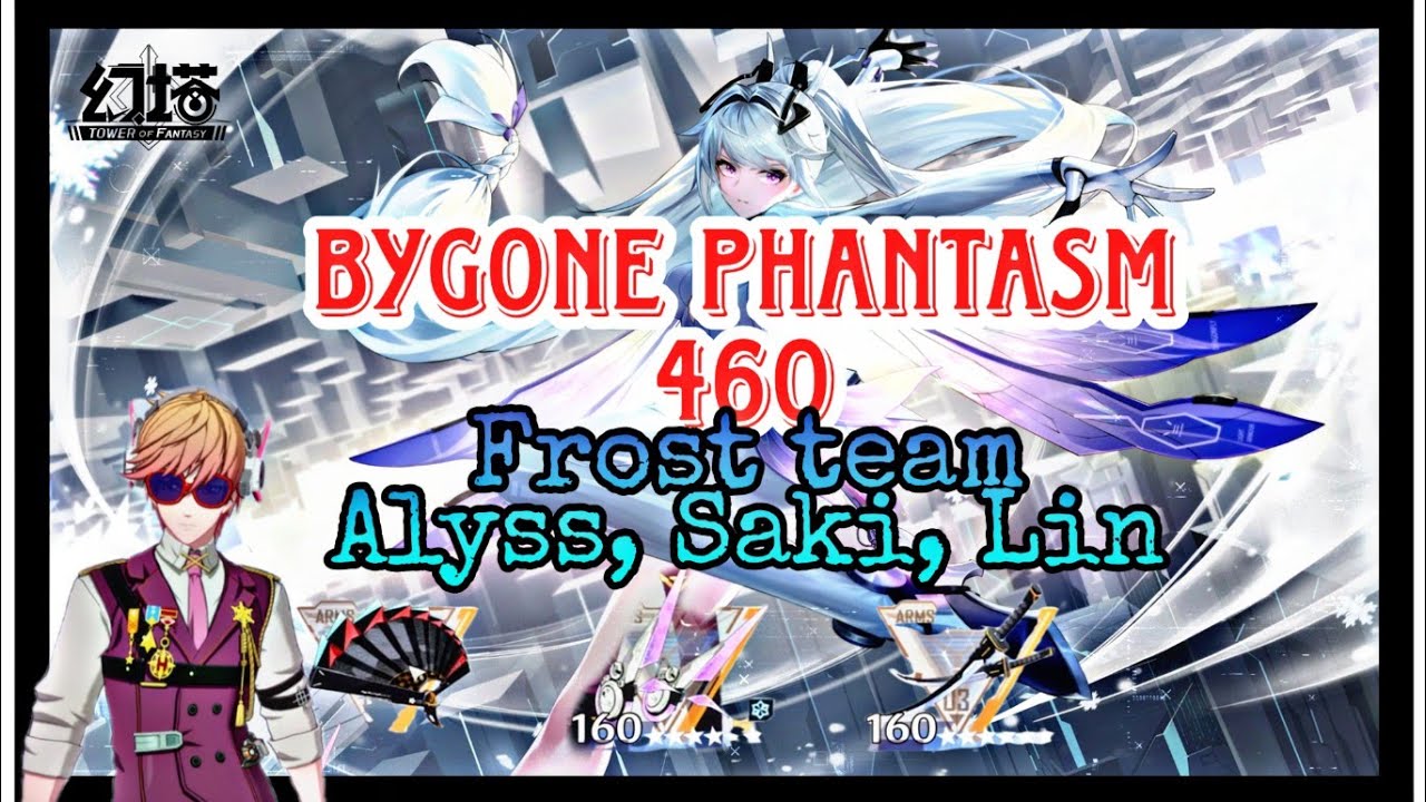 Bygone Phantasm Floor 460 VS Seraph. Alyss Saki Lin. Frost Team. 4K. Tower of Fantasy