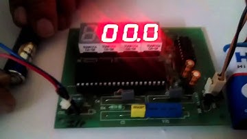 Digital Voltmeter DIY (0-200V) - Demo Video