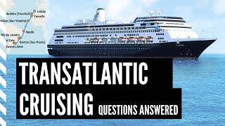 Transatlantic Cruising Overview  What To Do With Your Time and Weather Concerns.