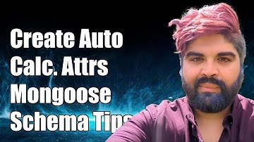 How to Create Auto-Calculated Attributes in Mongoose Schema