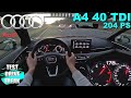 2021 Audi A4 Avant 40 TDI 204 PS TOP SPEED AUTOBAHN DRIVE POV