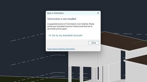 Resolving Twinmotion Plug-in Issues for Revit 2024