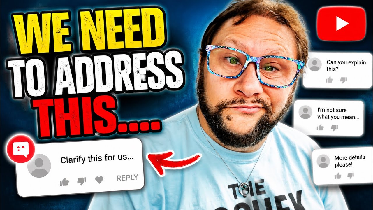 We Need to Talk About This….