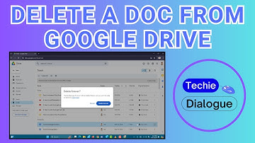 How to Delete a Doc from Google Drive