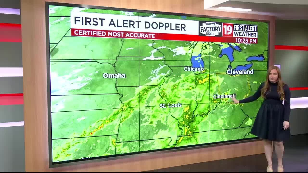 Northeast Ohio Weather: Soggy end to the weekend, Alert for Tuesday ...