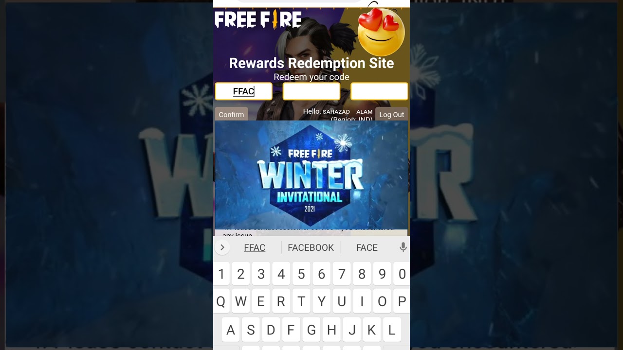 FREE FIRE REDEEM CODE FOR TODAY DECEMBER 8 | FF REWARDS REDEEM CODE | FF REDEEM CODE TODAY
