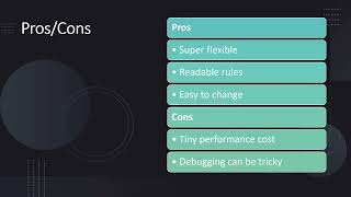 Rules Engines-Sped Talk Presentation Video Wealth