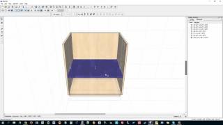 Create a Base Cabinet Using Pro100 to create base cabinet and generate a cut list.