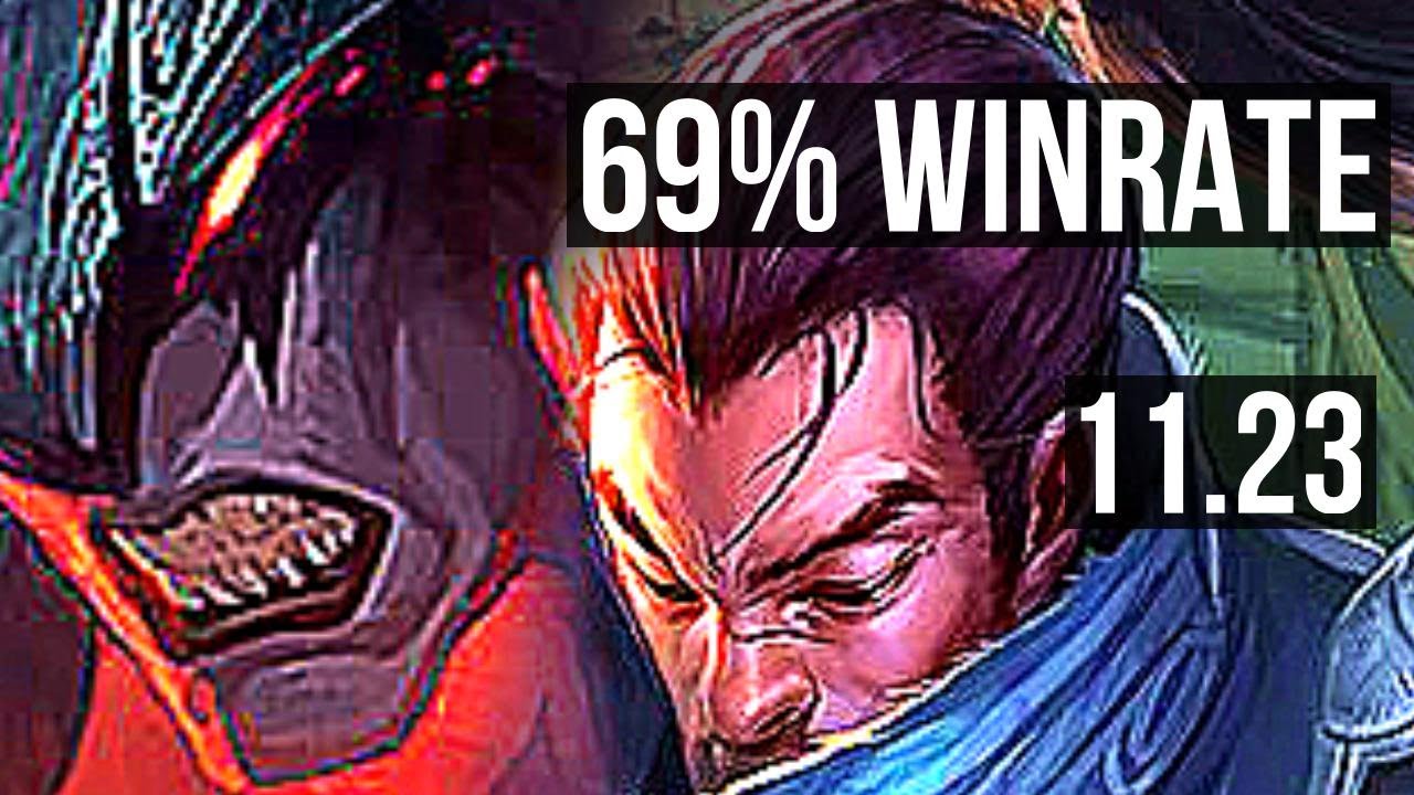 AATROX vs YASUO (TOP) | 7/1/9, 69% winrate | KR Master | 11.23