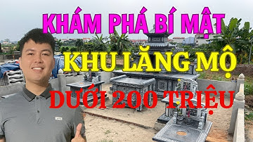 Khu lăng mộ đá xanh đen | Mẫu mộ đá đẹp