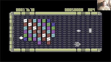 Lukozer Retro Game Review 418 - Krakout - Commodore 64