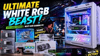 Full ROG Dream All-White PC Build 2026! (RTX 5090D Vulcan W + Ryzen 7 9800X3D)ASUS ROG Strix Helios 