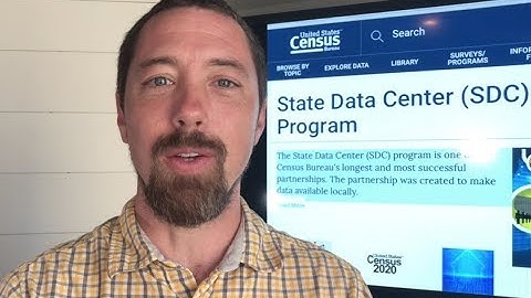 DATA GEMS: How to Get Assistance with Census data from your Local State Data Center