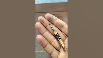 how to make soldering iron using pencil