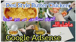 Today s Recipe -an Easy Creamy \& Rich butter🧈 Chicken made With Simple Ingredients Google Adsense🤑