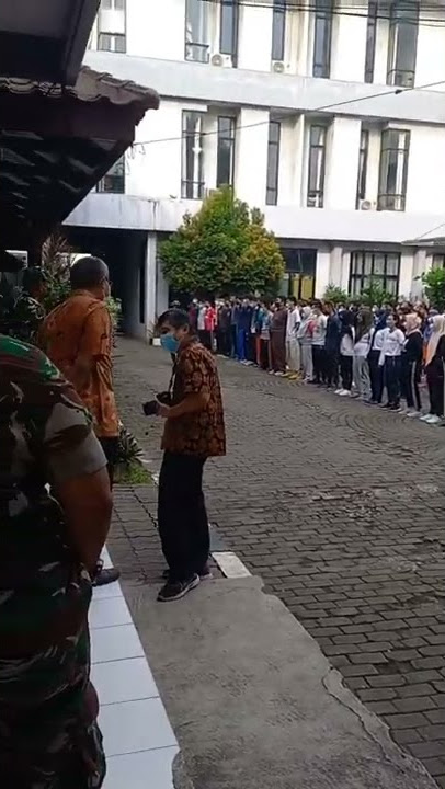 Apel Pagi  Bersama Bapak TNI