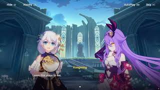 Honkai Impact 3 V9.0 - Story - Captain's Wishing Tree Secrets - Academy Anecdotes (1-2) Honkai Impact 3 V9.0 - Story - Captain's Wishing Tree Secrets - Academy Anecdotes (1-2)