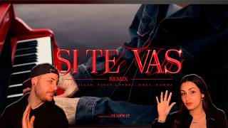 LIT killah, Paulo Londra, KHEA, Ramma - Si Te Vas 2.0 (Official Video) [REACTION and RATING]