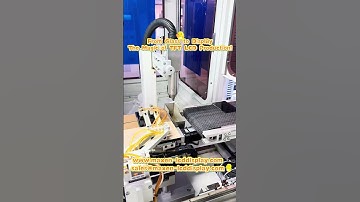 From Glass to Display: TFT LCD Production in Action! 🏭✨