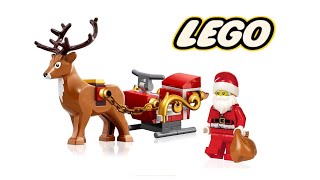 Building Lego | Santa And Reindeer Tutorial | Збираєм Лего | Санта Та Олені