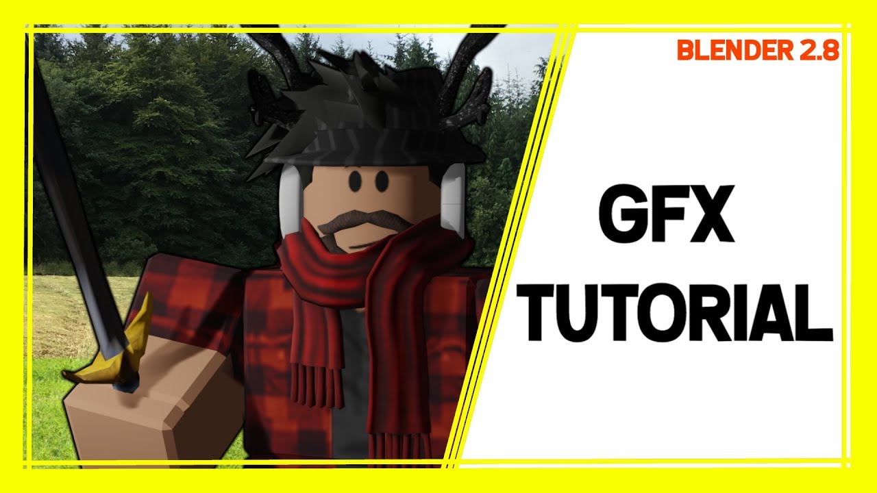 Roblox Gfx Render Tutorial No Rig Hdri Blender 2 8 By Boxians - how to bend limbs on roblox without blender read desc