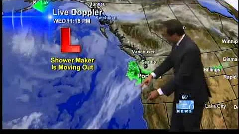 Koin News Weather Forecast, 11pm, Monday June 26, 2013