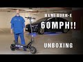 The NAMI Burn-e (Viper) - 60MPH Electric Scooter UNBOXING!