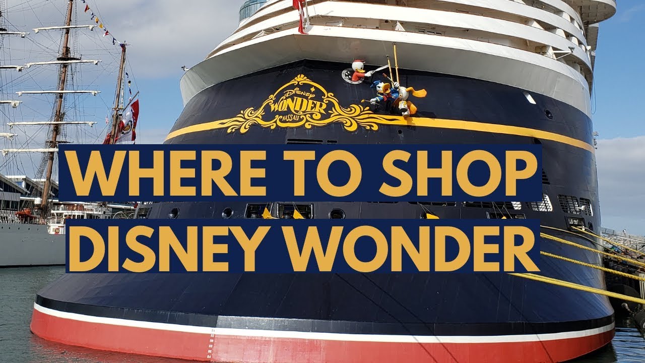 disney cruise wonder merch