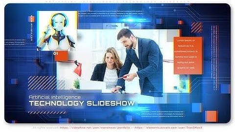 After Effects Template: Artificial Intelligence Technology Slideshow