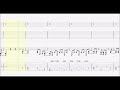BABY METAL. シンコペーション  guitar tab 1