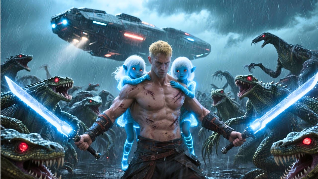 Ein Mensch Tötete 300 Monster, Um Zwillinge Zu Retten–Die Belohnung Ihrer Mutter War Jede Narbe Wert