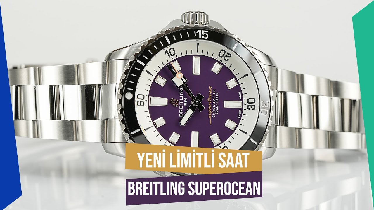 Breitling Superocean 42 mm Horobox Limited Edition Canlı Yayında