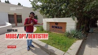 Exploring the MBBS, DPT & Dentistry Department at Hamdard University Karachi 🏥🦷 | Campus Tour