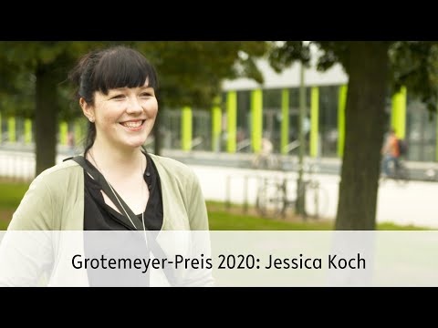 Karl Peter Grotemeyer-Preis 2020: Jessica Koch