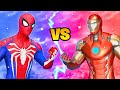 Fortnite Spiderman vs Iron Man Boss Marvel Challenge
