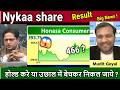 Nykaa share Analysis,buy or sell ? results,nykaa share latest news,target tomorrow