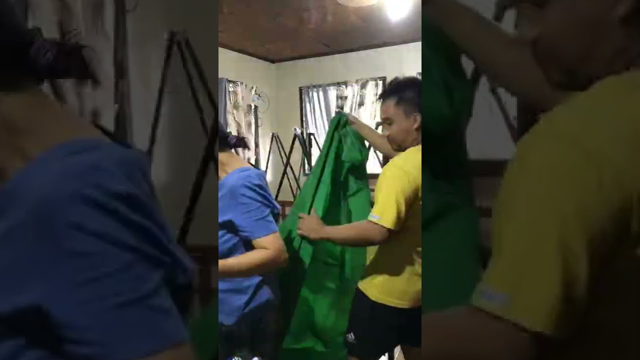 Unboxing Retractable Tent 
