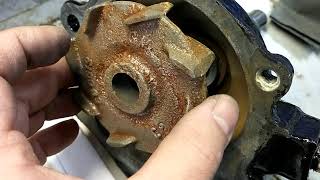 1949 GMC Water Pump rebuild part 4 reassembly