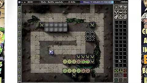 GemCraft Labyrinth - Field I11 - 1337 waves with only two gems - no sweat - 30 mio XP on base 1015