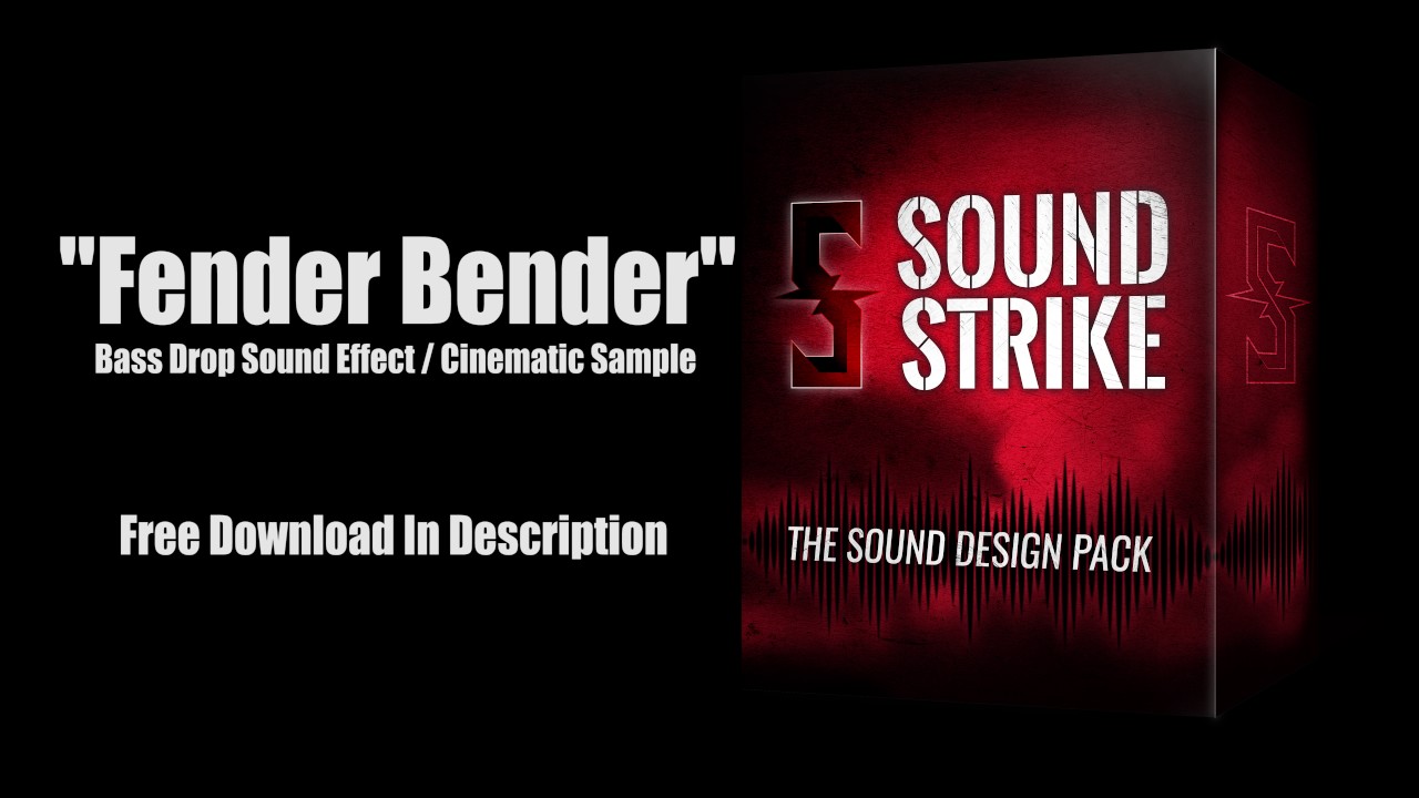 Bass Drop Sound Effect "Fender Bender" FREE DOWNLOAD YouTube