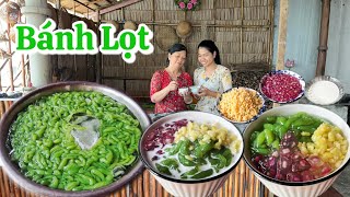 It's hot! Make this refreshing and easy Chè Bánh Lọt (a type of Vietnamese dessert) that anyone c...