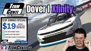 iRacing Pro Track Guide by Team Conti Sim Performance I NASCAR Xfinity at Dover